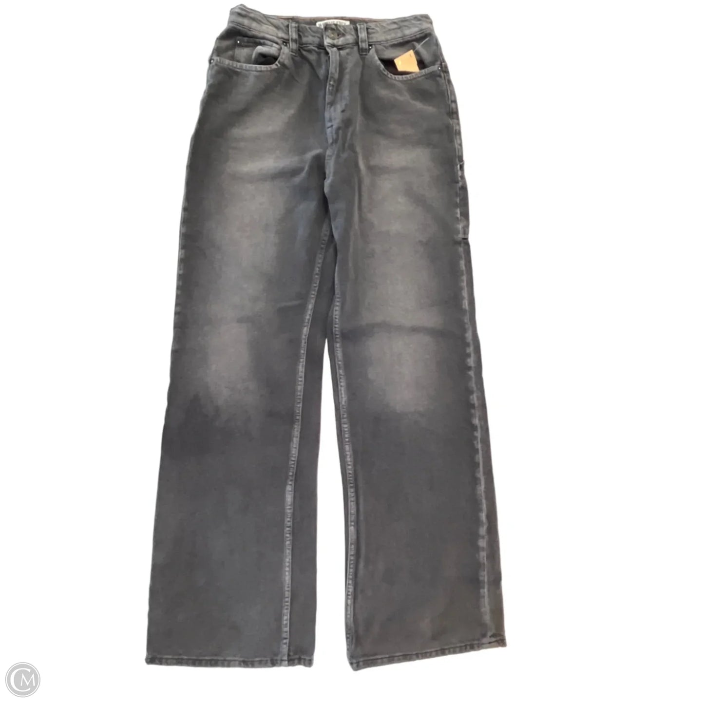 Jeans Wide Leg By We The Free In Grey Denim, Size: 4