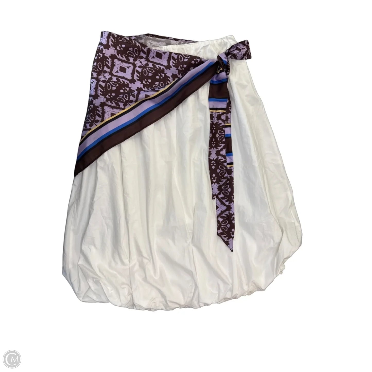 Skirt Midi By Maeve In White, Size: M