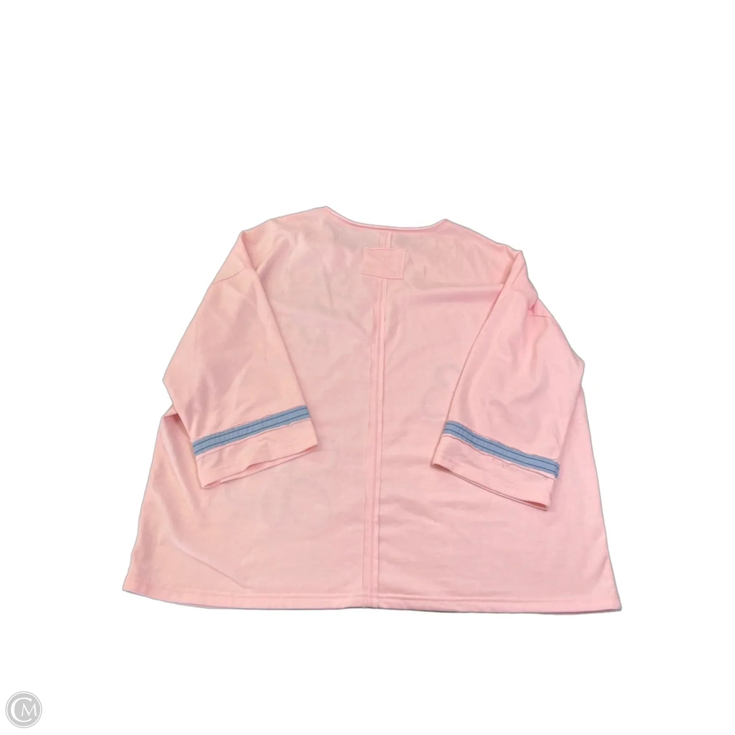 Top 3/4 Sleeve By Easel In Pink, Size: L