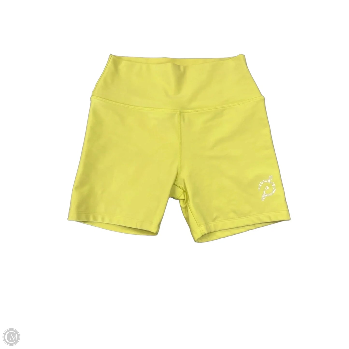 Athletic Shorts By Peloton In Yellow, Size: S