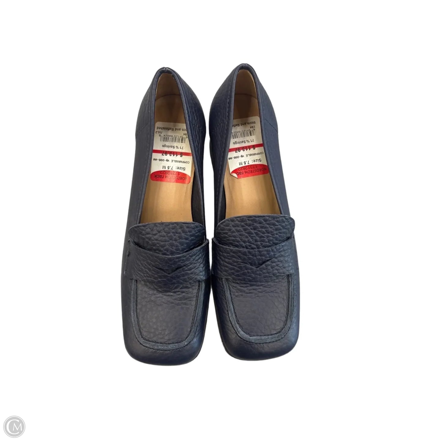 Shoes Heels Block By Aquatalia In Navy, Size: 7.5