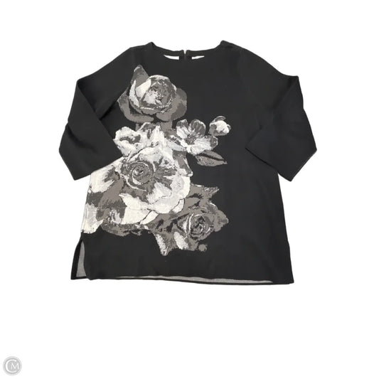 Top Long Sleeve By Chicos In Black, Size: Xl