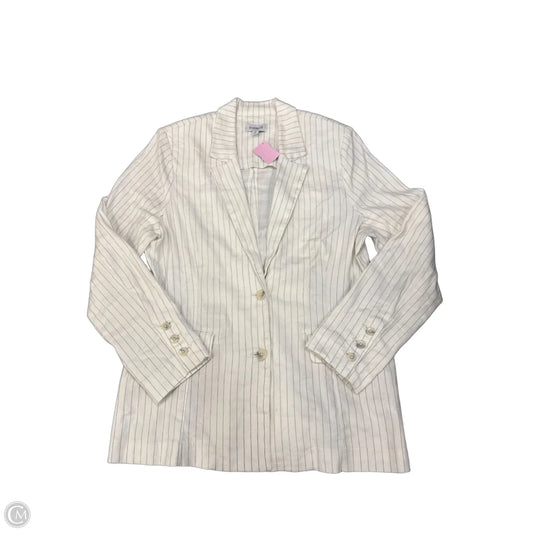 Blazer By Evereve In Striped Pattern, Size: M