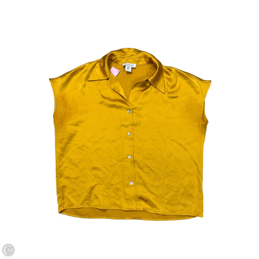 Top Short Sleeve By Rachel Zoe In Yellow, Size: M