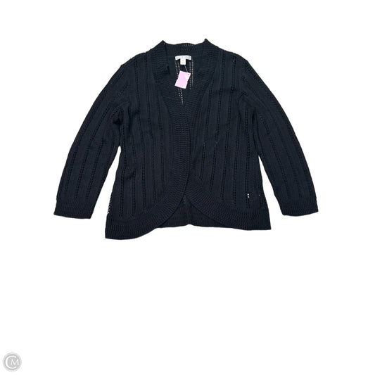 Cardigan By Dana Buchman In Black, Size: S