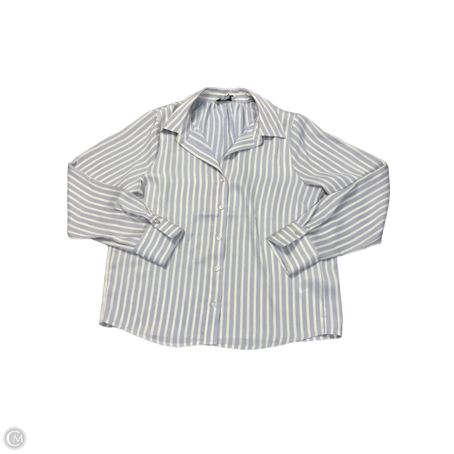 Top Long Sleeve By Rachel Zoe In Blue, Size: S