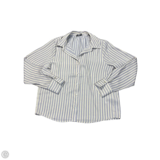 Top Long Sleeve By Rachel Zoe In Blue, Size: S