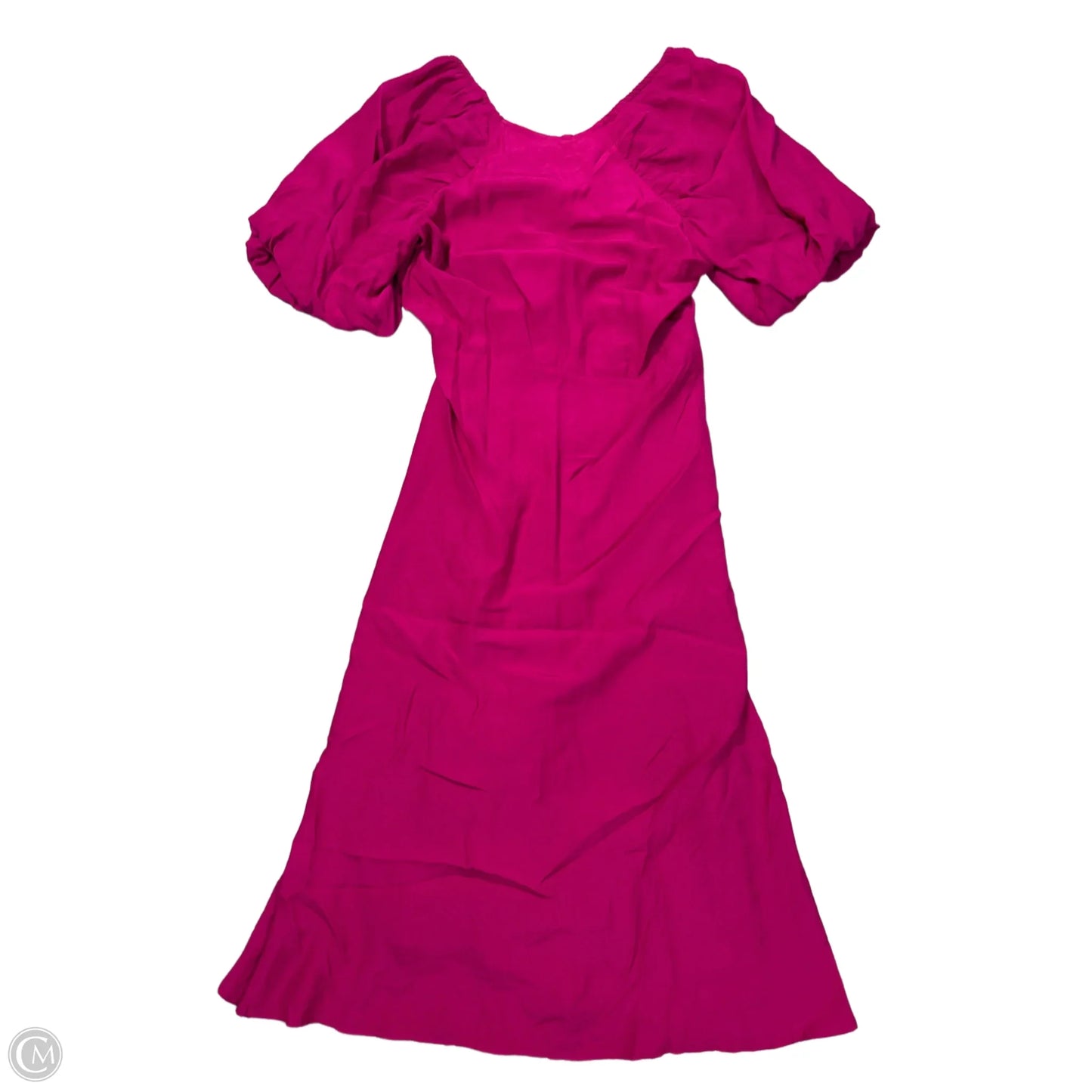 Dress Casual Midi By A New Day In Pink, Size: L