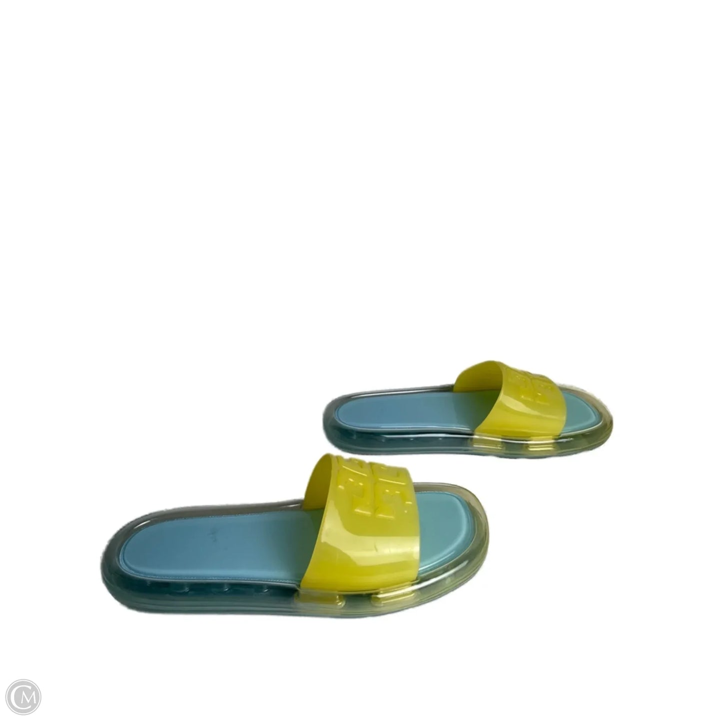 Sandals Designer By Tory Burch In Yellow, Size: 11