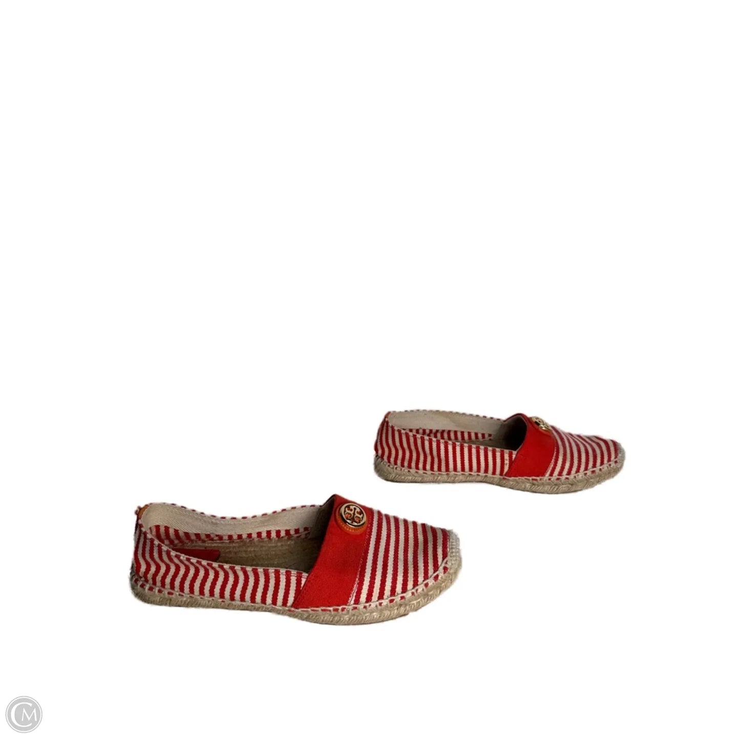 Shoes Designer By Tory Burch In Red & White, Size: 10