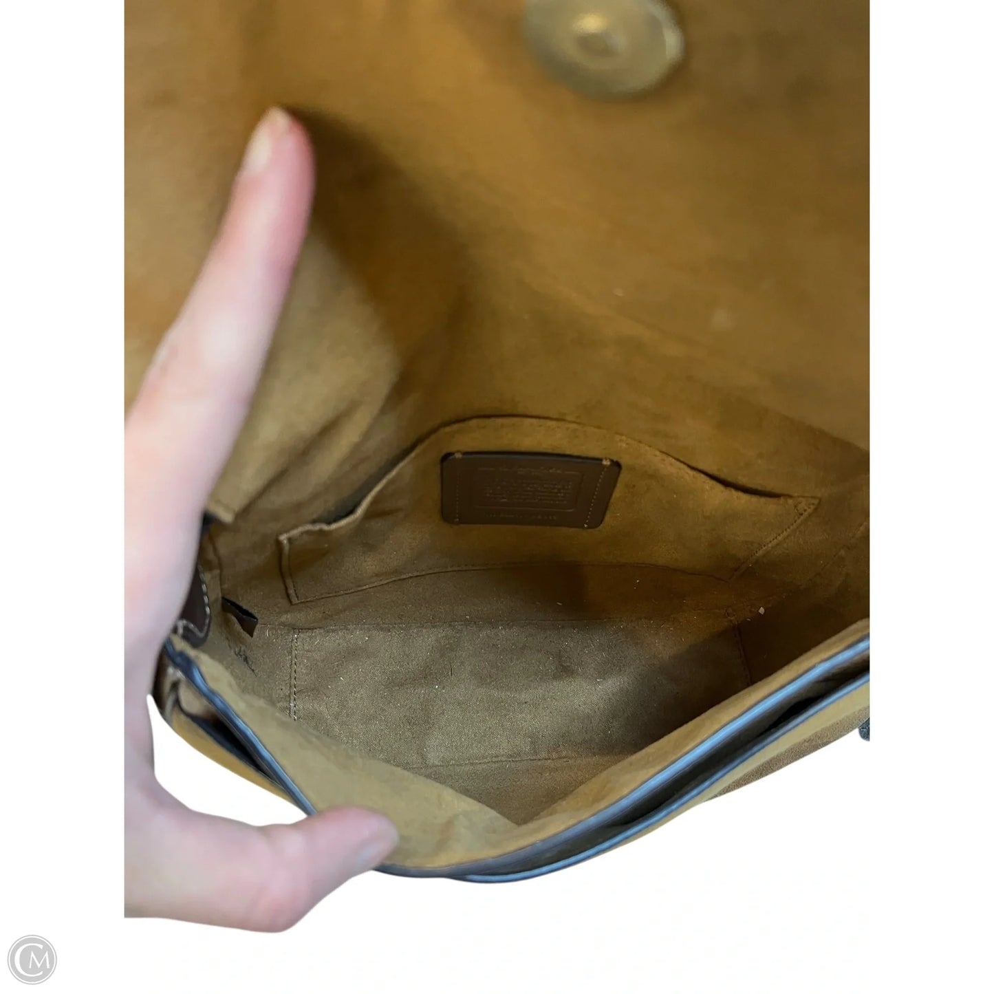 Crossbody Designer By Coach, Size: Medium