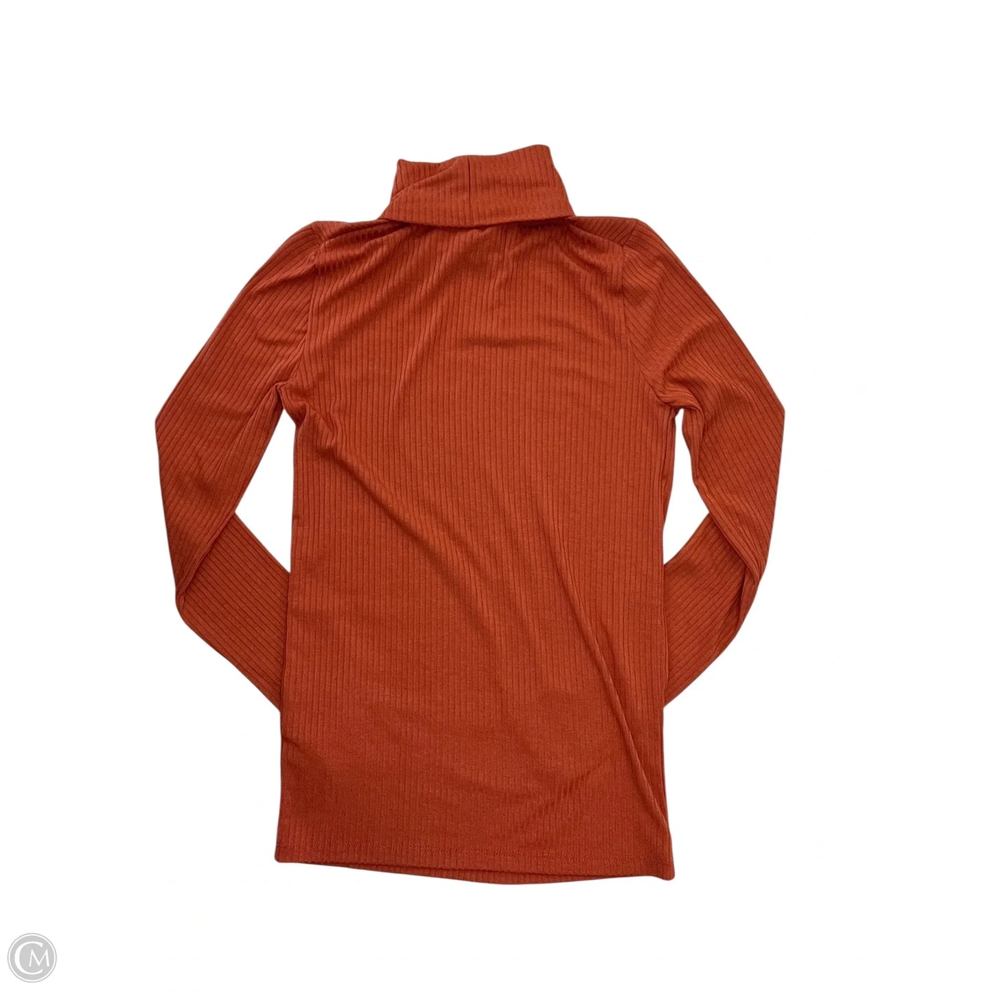 Top Long Sleeve By Madewell In Red, Size: Xs