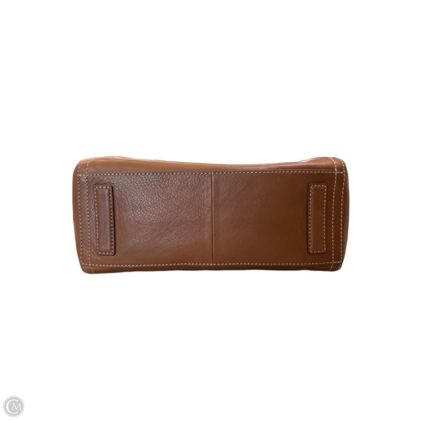 Handbag Leather By Fossil, Size: Large