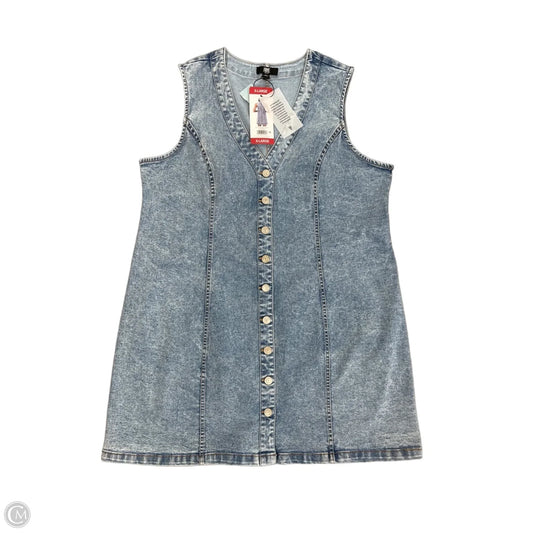 Dress Designer By Frye In Blue Denim, Size: Xl
