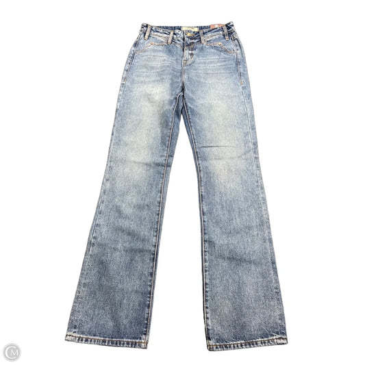 Jeans Boot Cut By Rock & Roll In Blue Denim, Size: 6