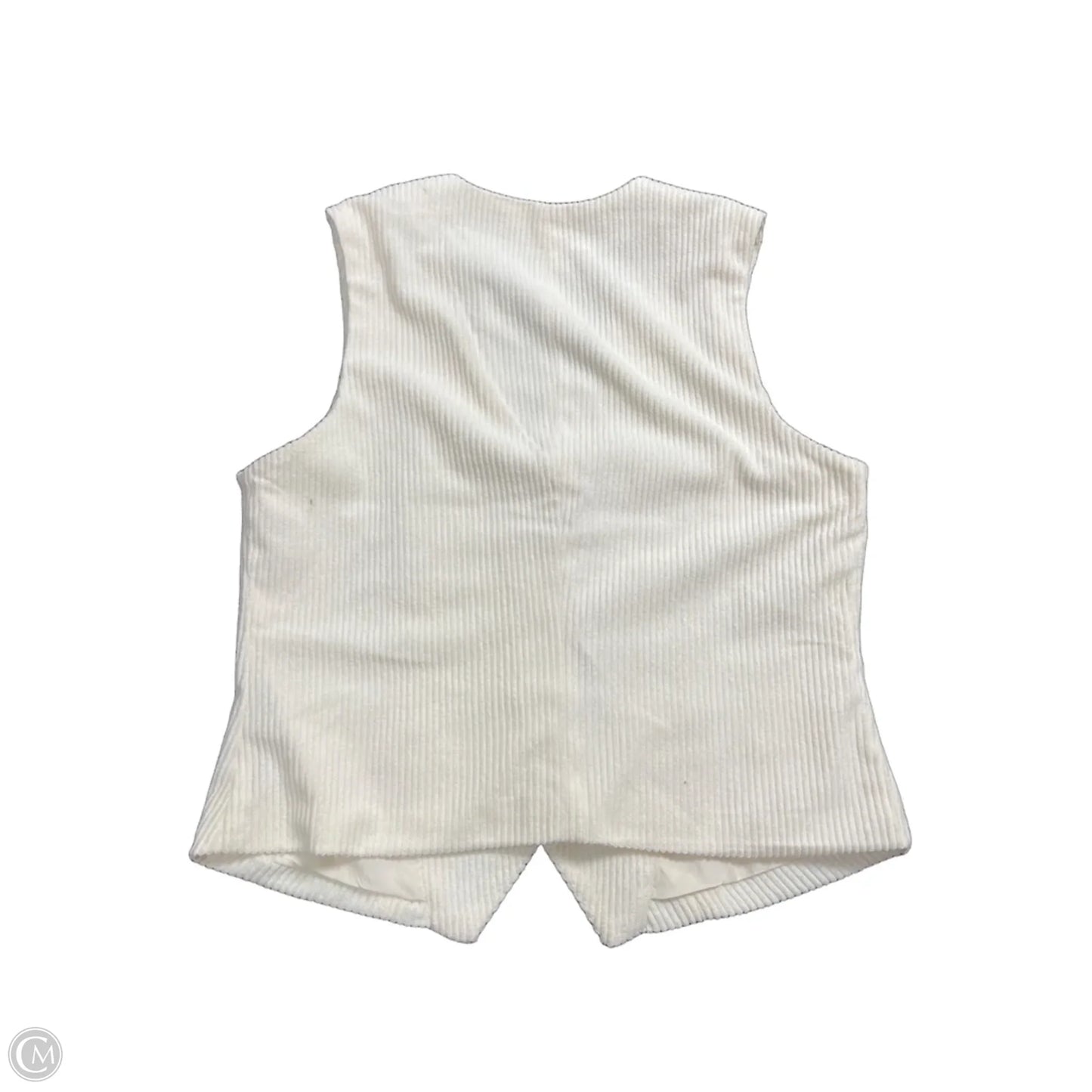 Vest Other By Evereve In Ivory, Size: M