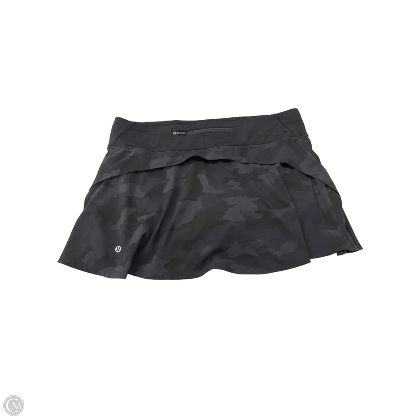 Athletic Skirt By Lululemon In Camouflage Print, Size: M
