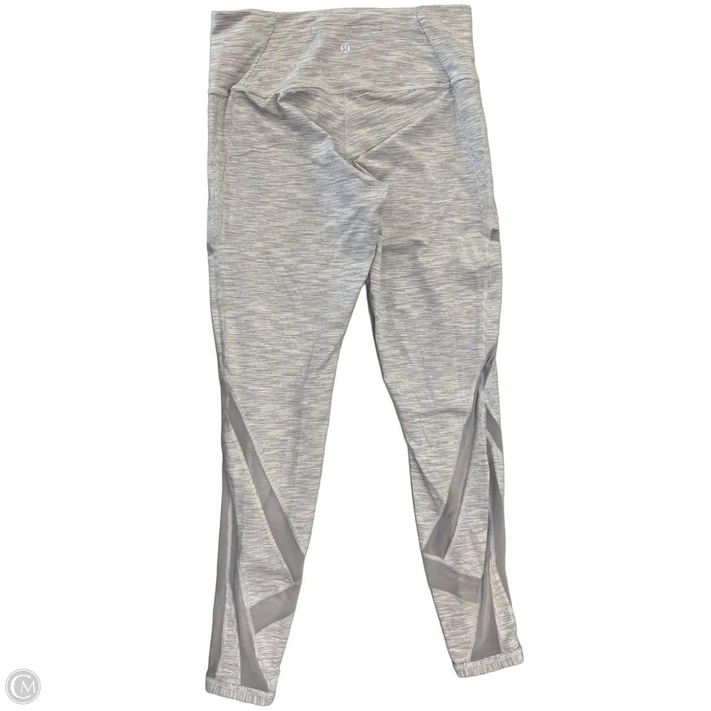 Athletic Leggings By Lululemon In Grey, Size: M