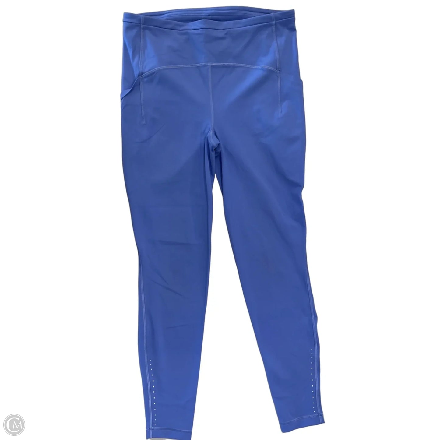 Athletic Leggings By Lululemon In Blue, Size: M