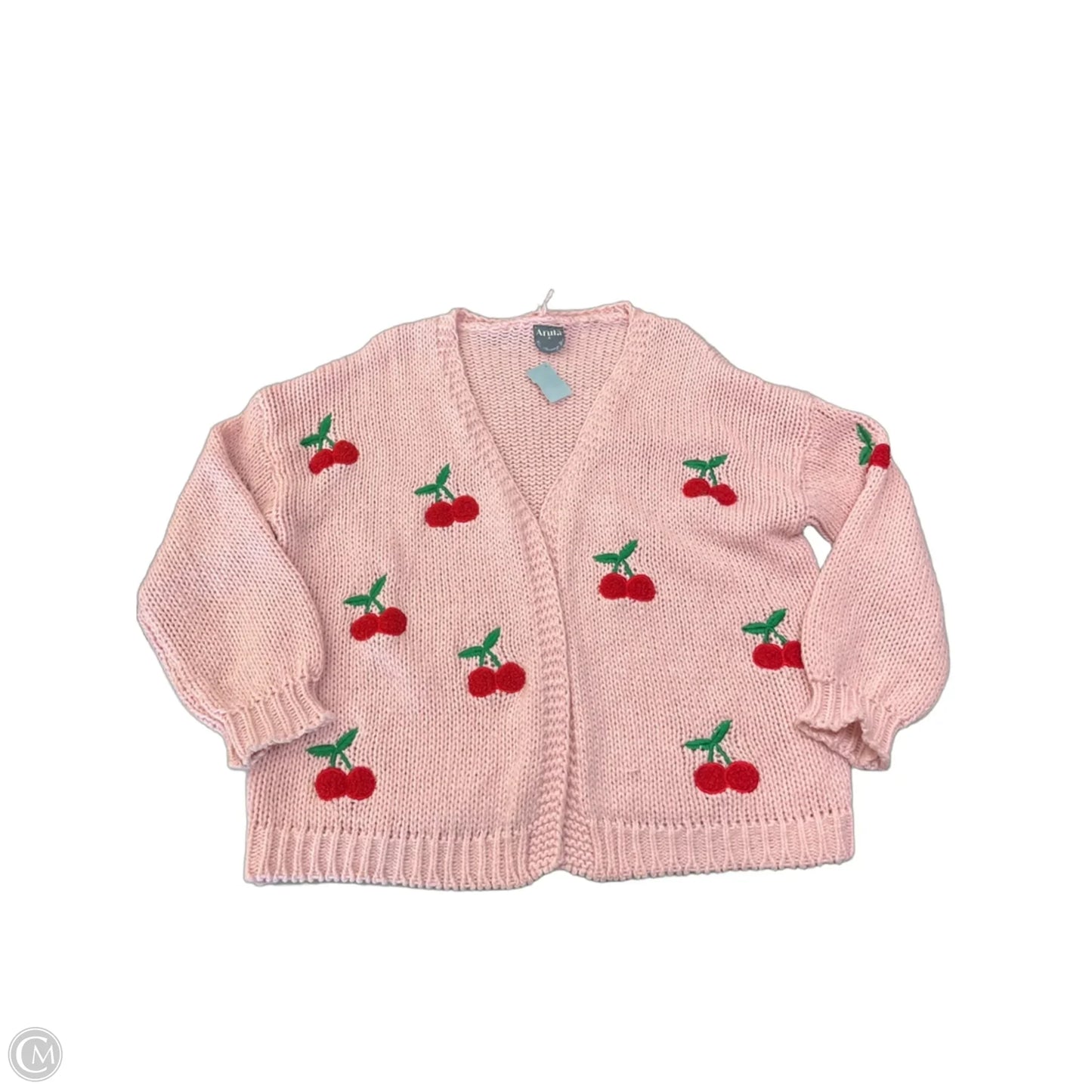 Cardigan By Arula In Pink, Size: 1x