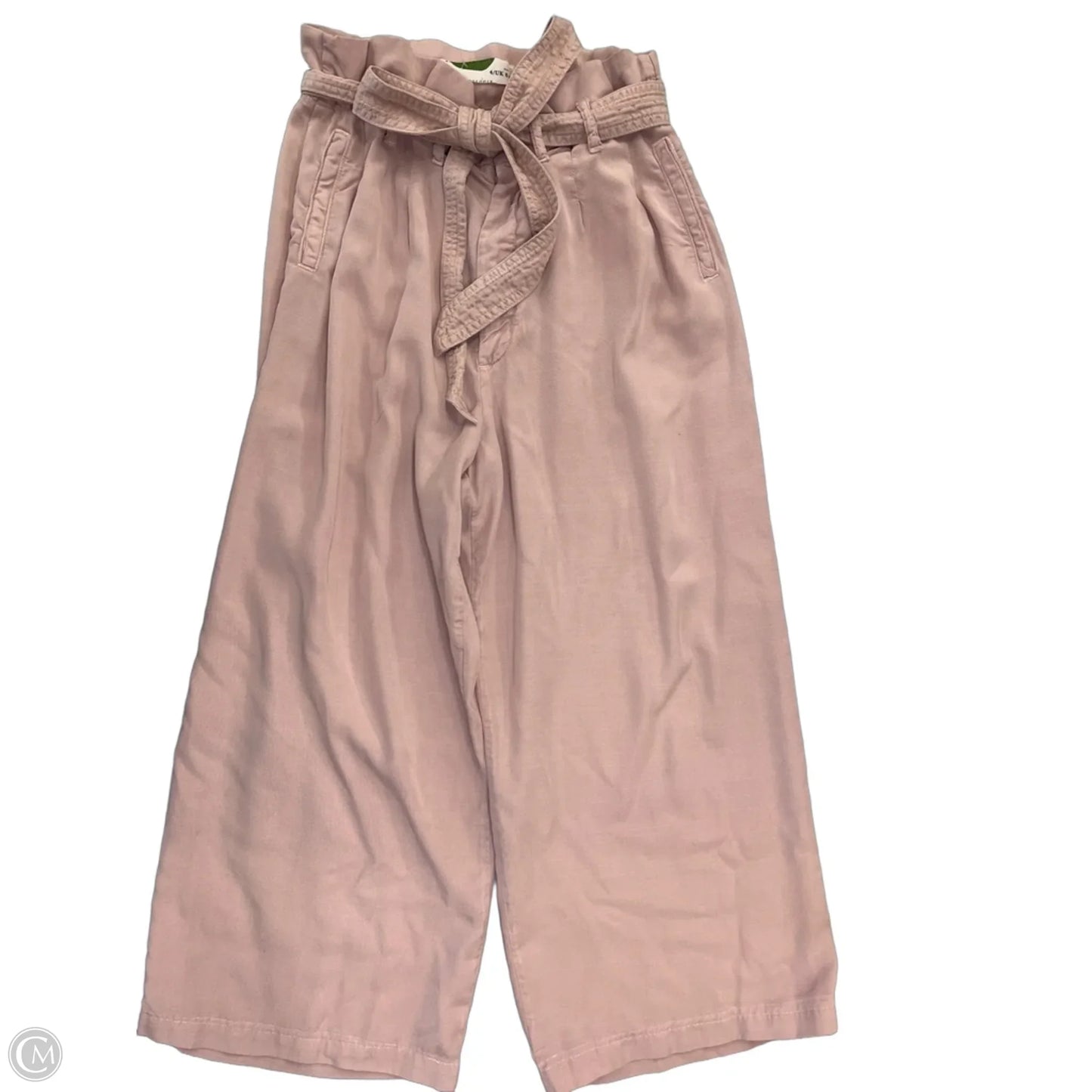 Pants Wide Leg By Anthropologie In Pink, Size: M