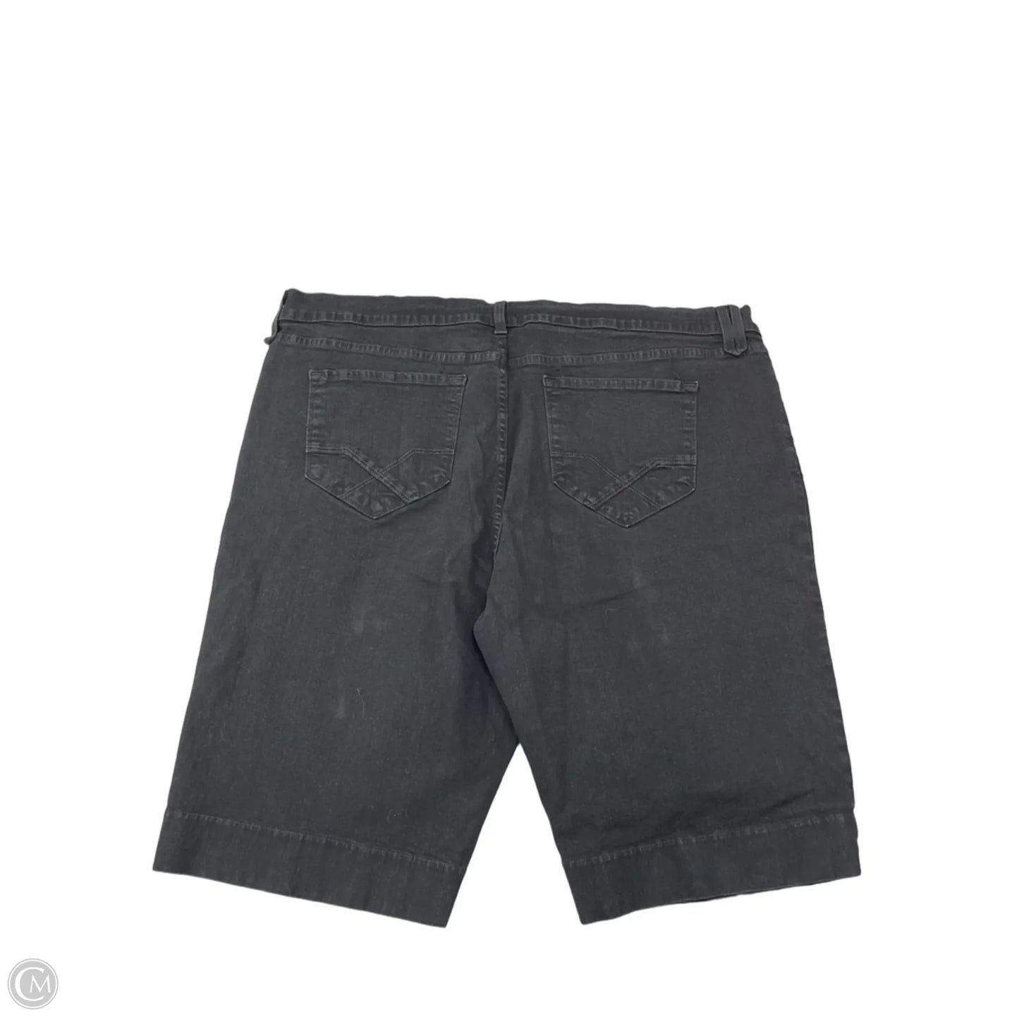 Shorts By Not Your Daughters Jeans In Black Denim, Size: 3x