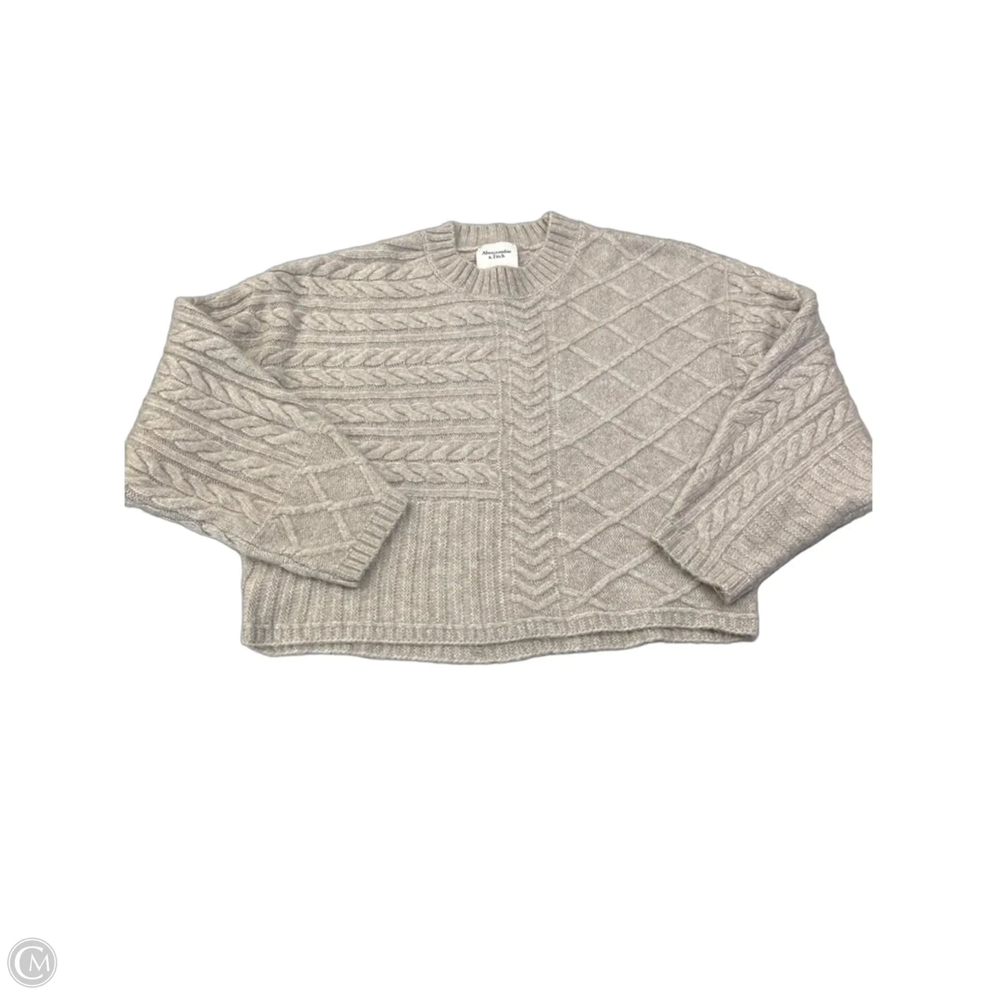 Sweater By Abercrombie And Fitch In Tan, Size: S