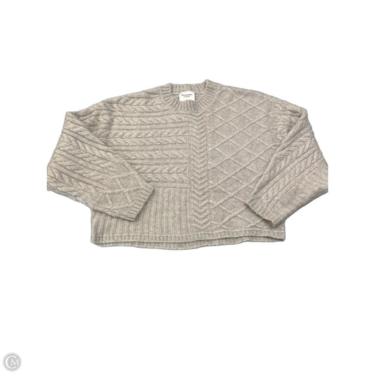 Sweater By Abercrombie And Fitch In Tan, Size: S