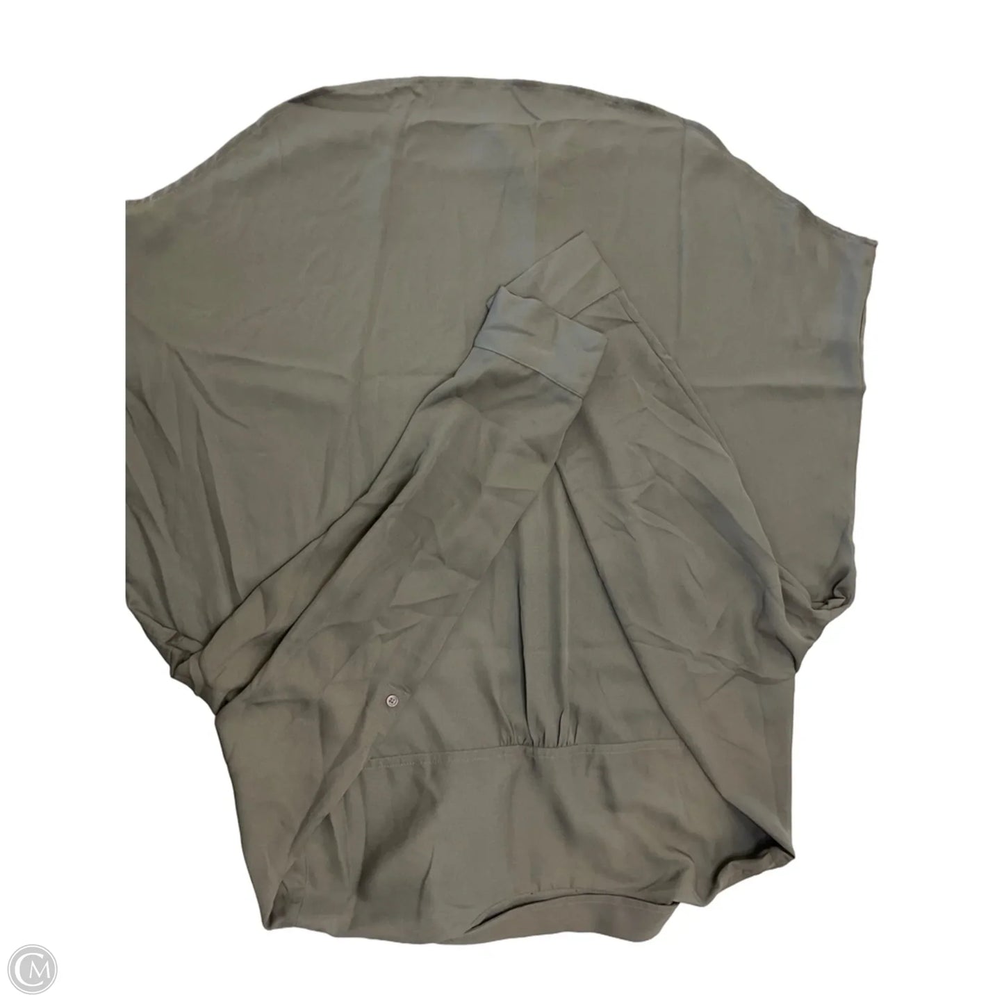 Blouse Long Sleeve By Maurices In Grey, Size: 2x