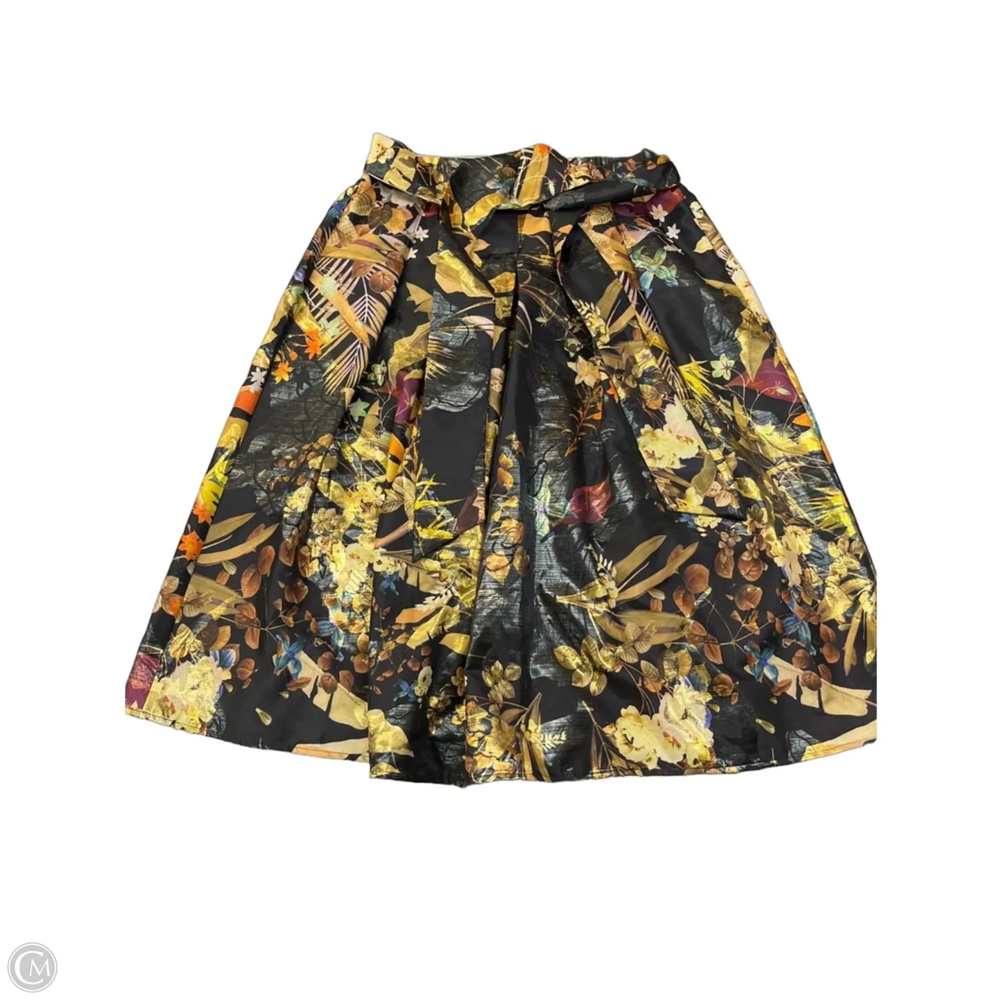 Skirt Midi By Elliott Lauren In Floral Print, Size: M