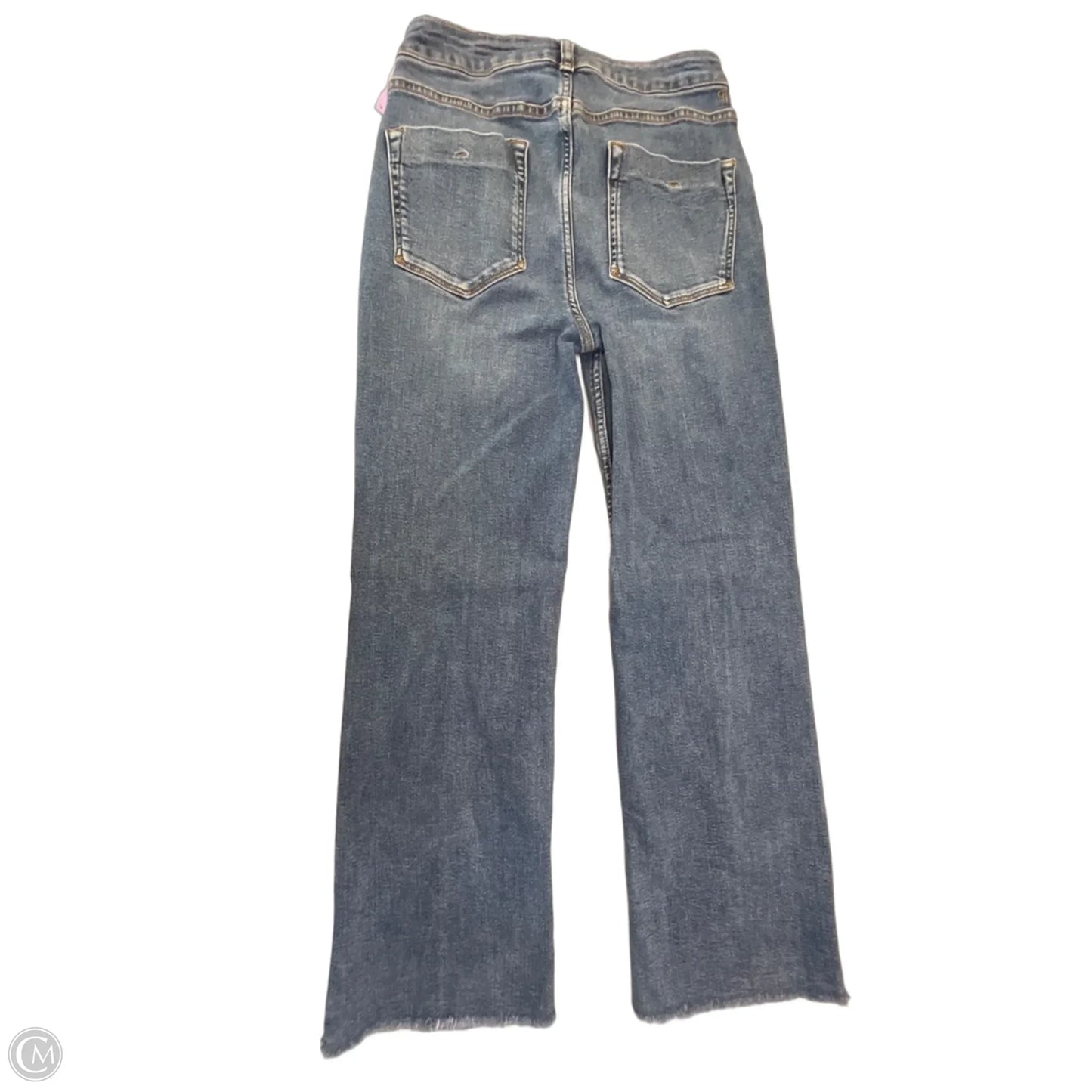 Jeans Straight By Pilcro In Blue Denim, Size: 4