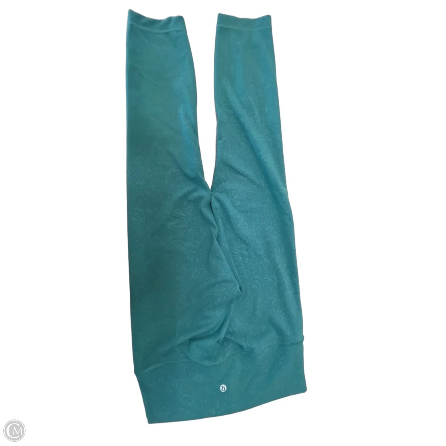 Athletic Leggings By Lululemon In Green, Size: M