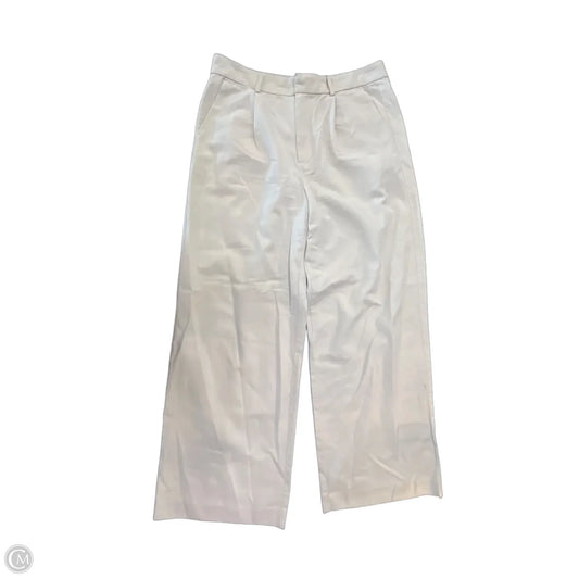 Pants Wide Leg By Madewell In Beige, Size: M