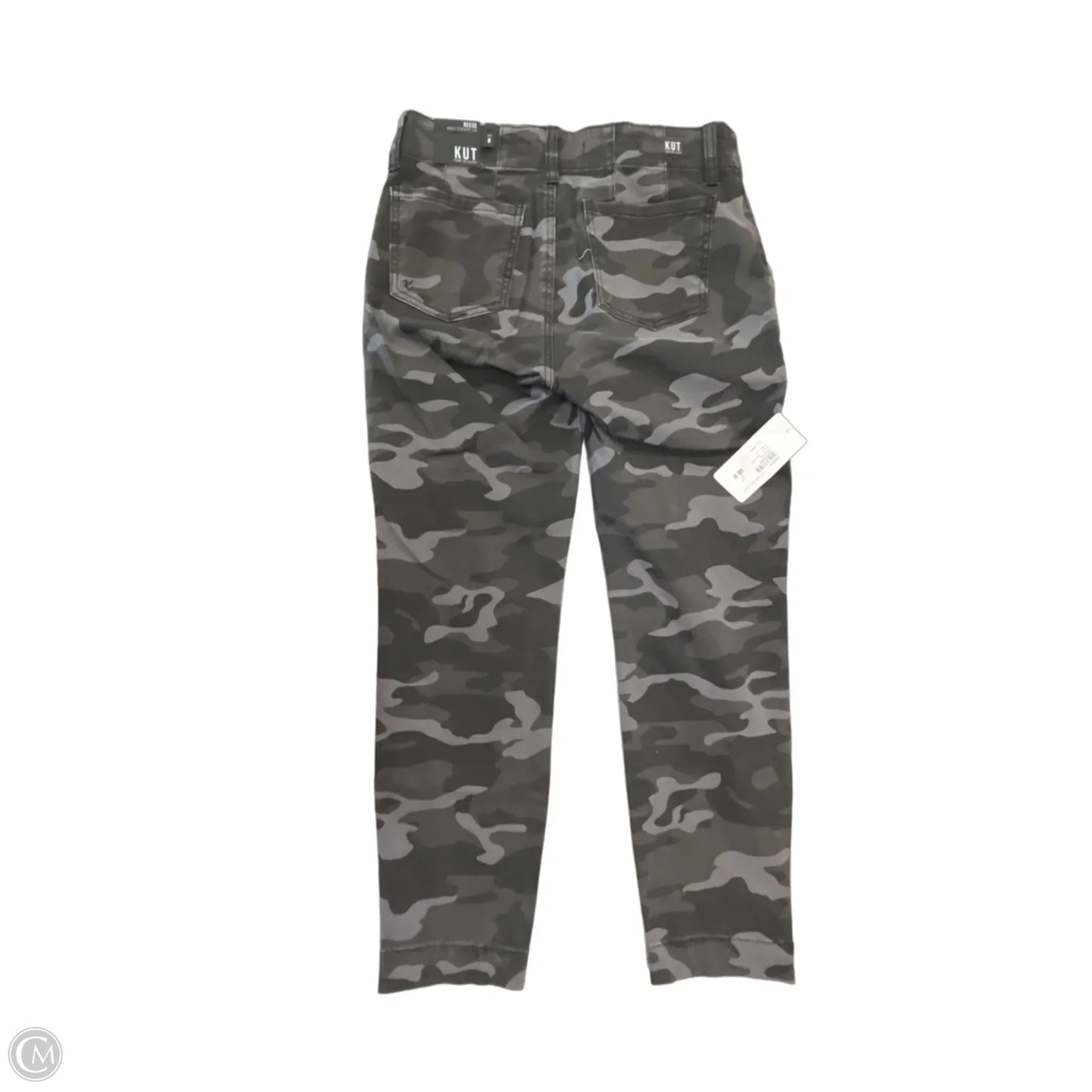 Jeans Straight By Kut In Camouflage Print, Size: 6