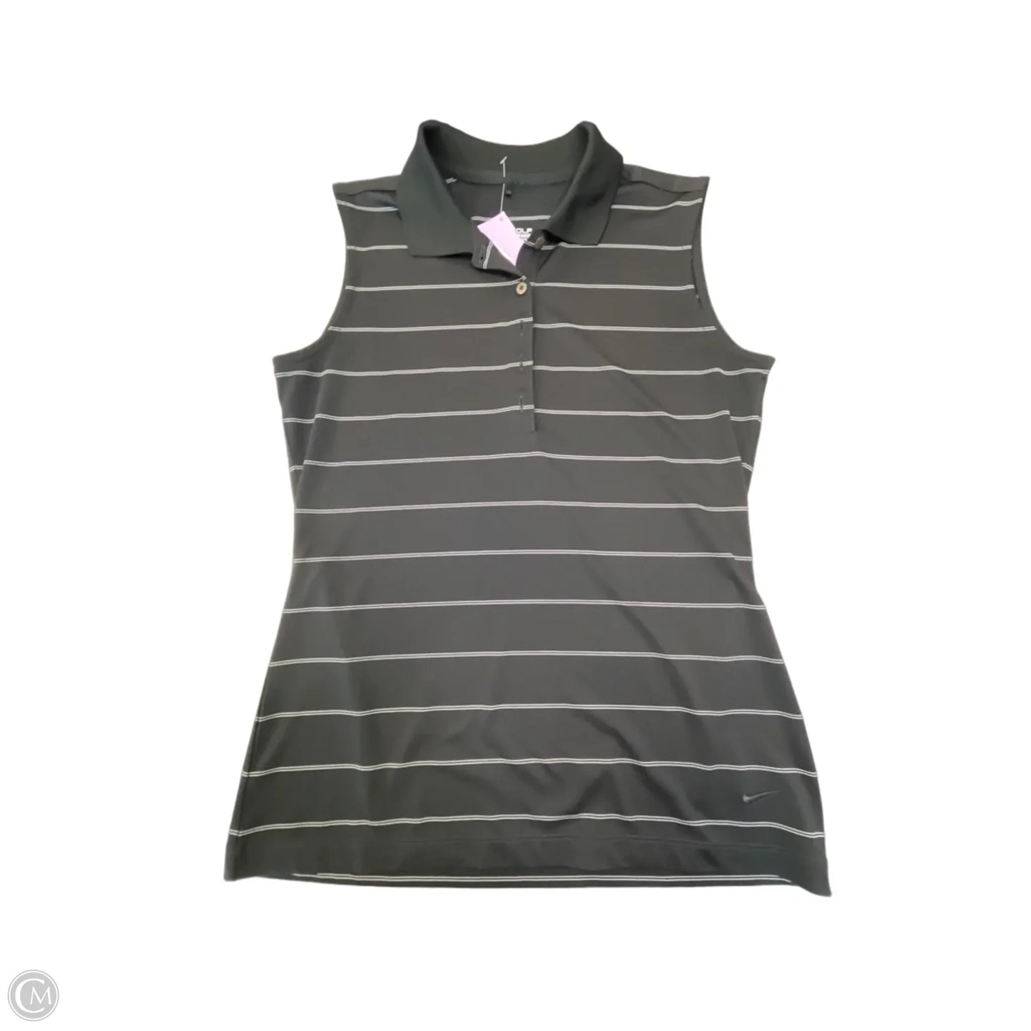 Athletic Tank Top By Nike Apparel In Black, Size: S