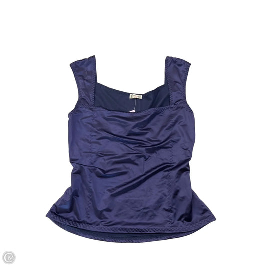 Top Sleeveless By Free People In Navy, Size: M