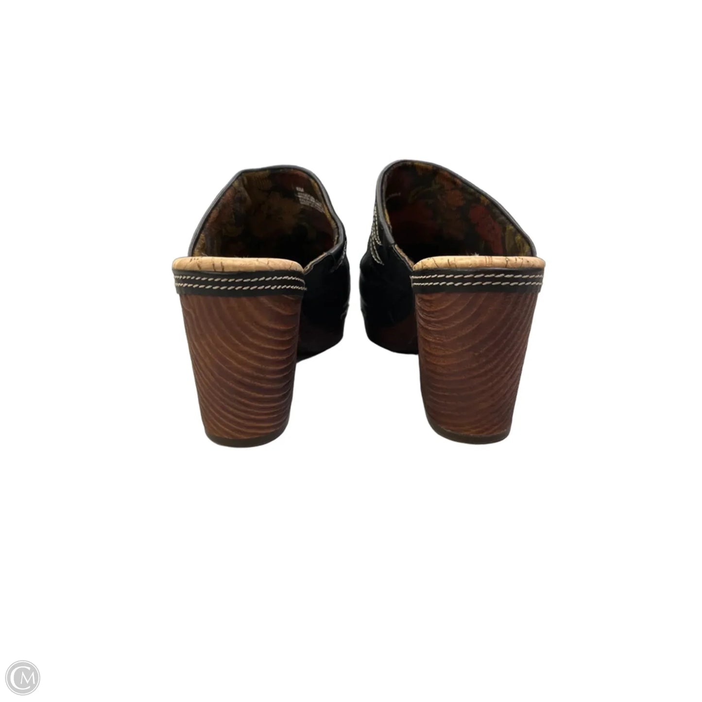Shoes Heels Block By Korks In Black, Size: 8
