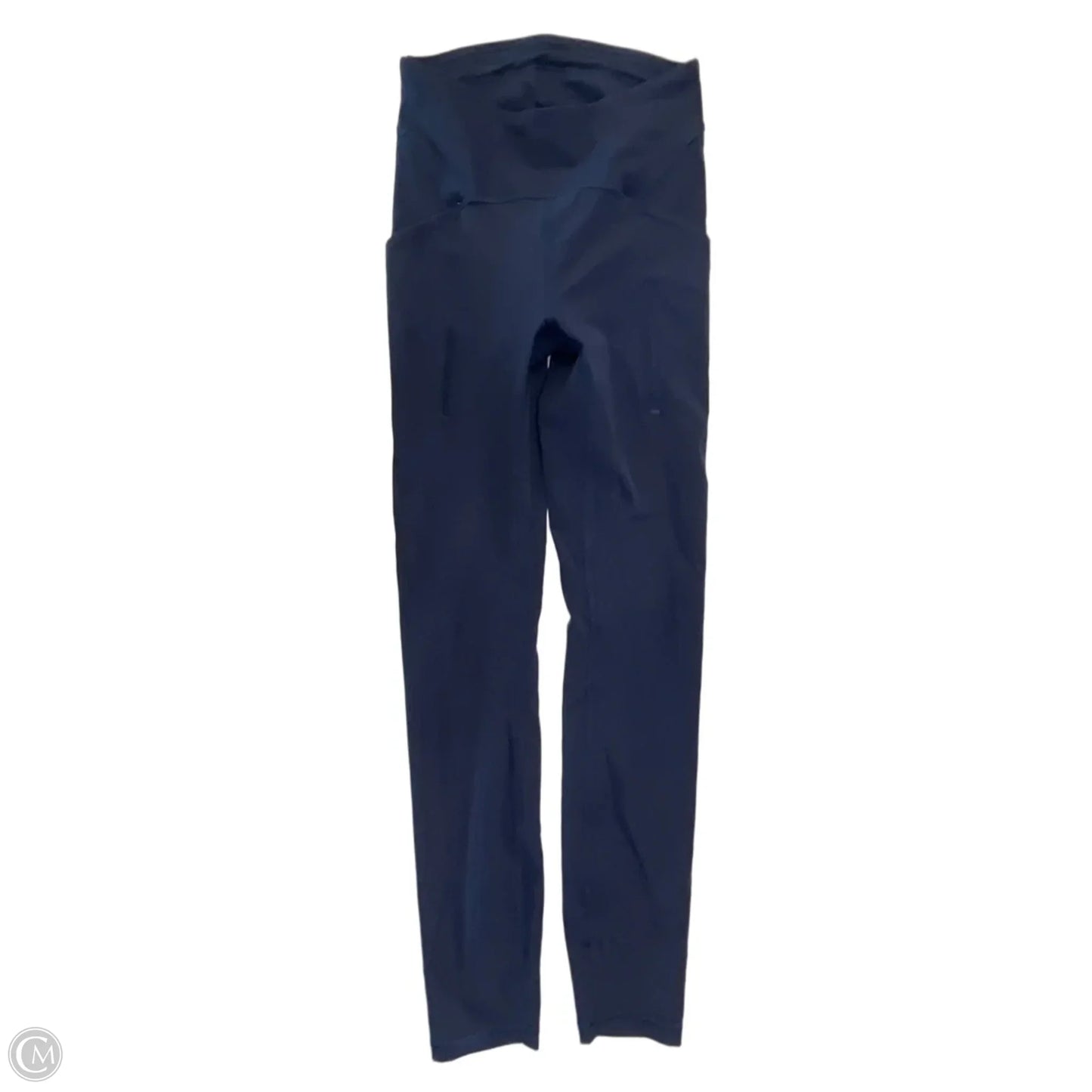 Athletic Leggings By Lululemon In Navy, Size: Xs