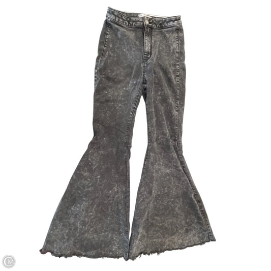 Jeans Flared By Free People In Black, Size: 4