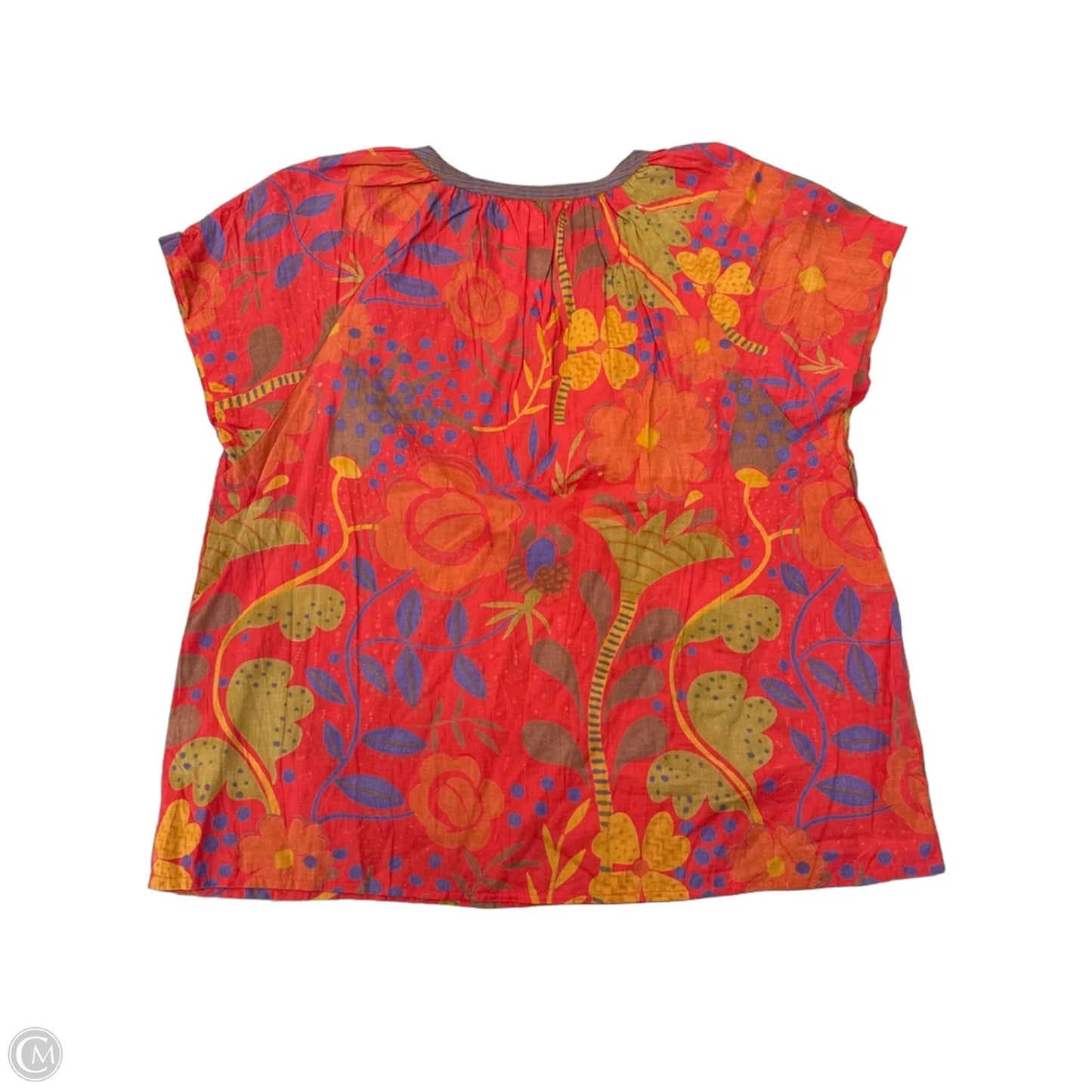 Top Short Sleeve By Velvet In Red, Size: Xs