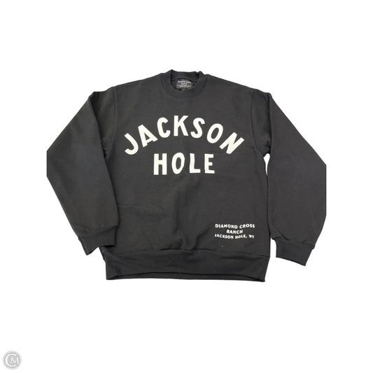 Sweatshirt Crewneck By Cmc In Black, Size: S