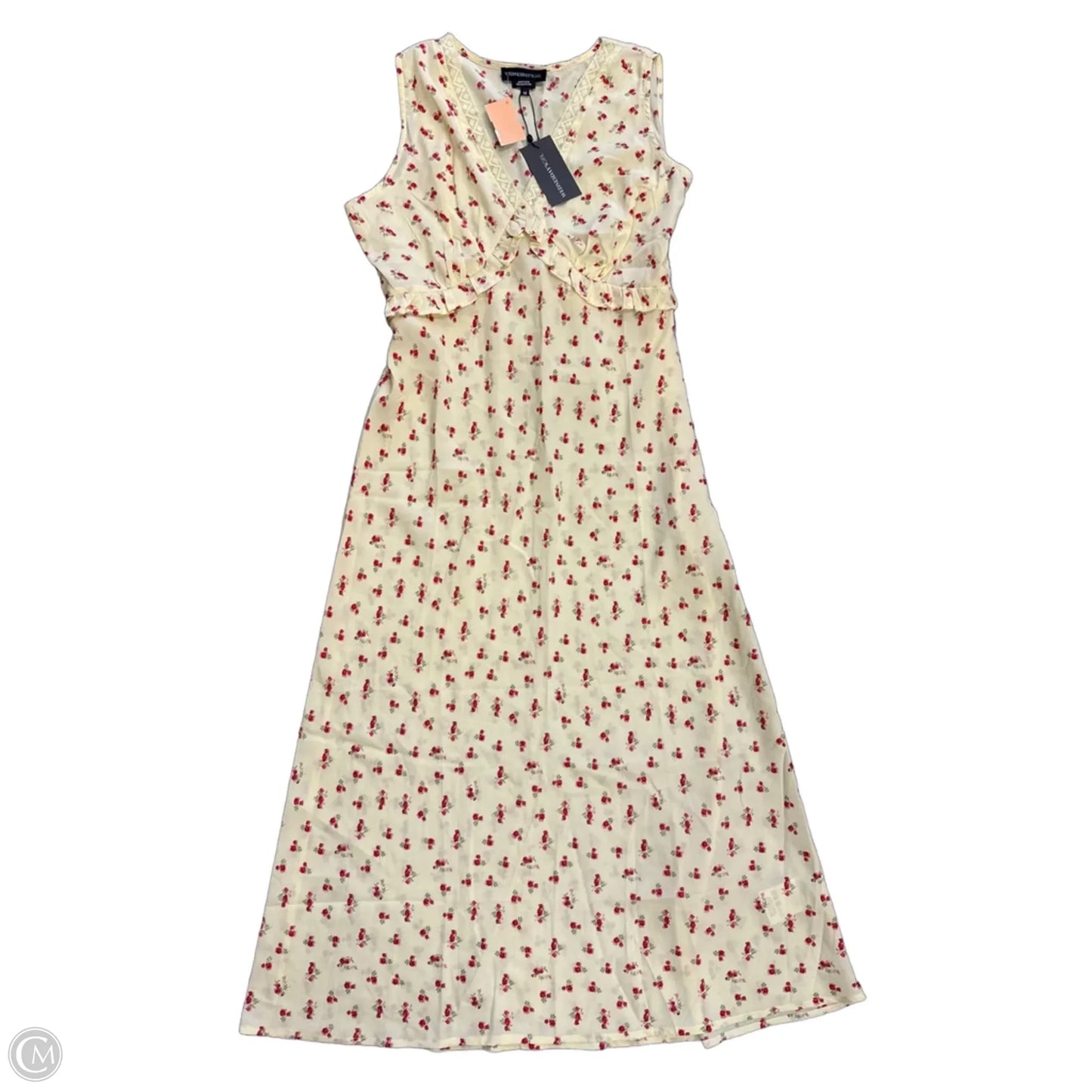 Dress Casual Midi By Clothes Mentor In Floral Print, Size: M