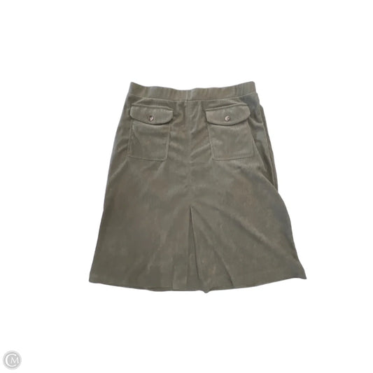Skirt Midi By Halara In Green, Size: L