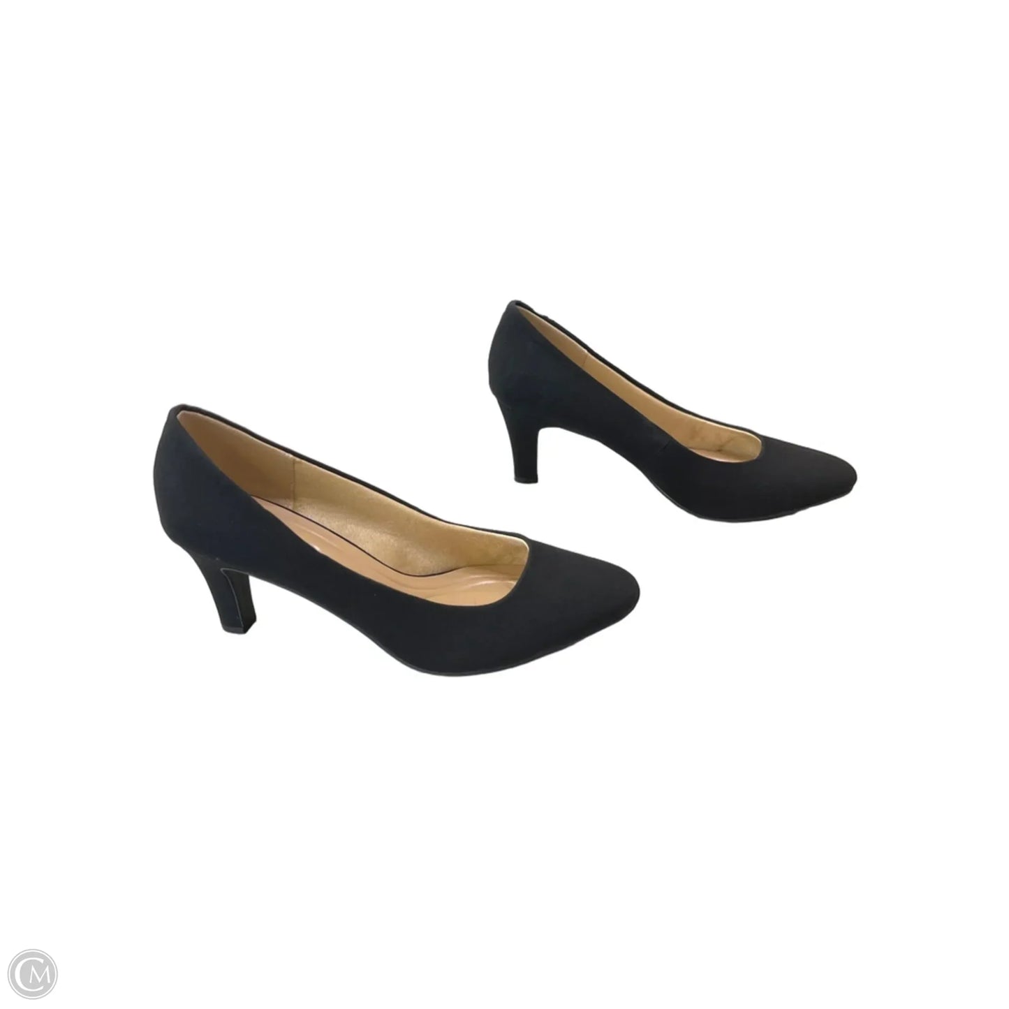 Shoes Heels Kitten By Kelly And Katie In Black, Size: 10