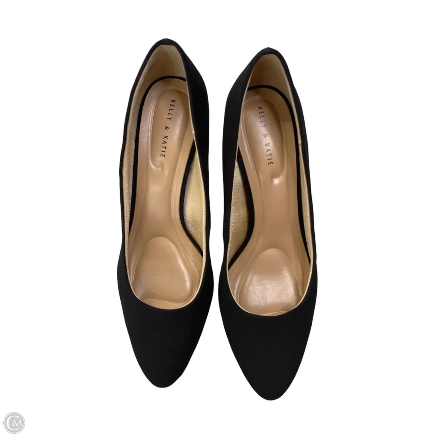 Shoes Heels Kitten By Kelly And Katie In Black, Size: 10