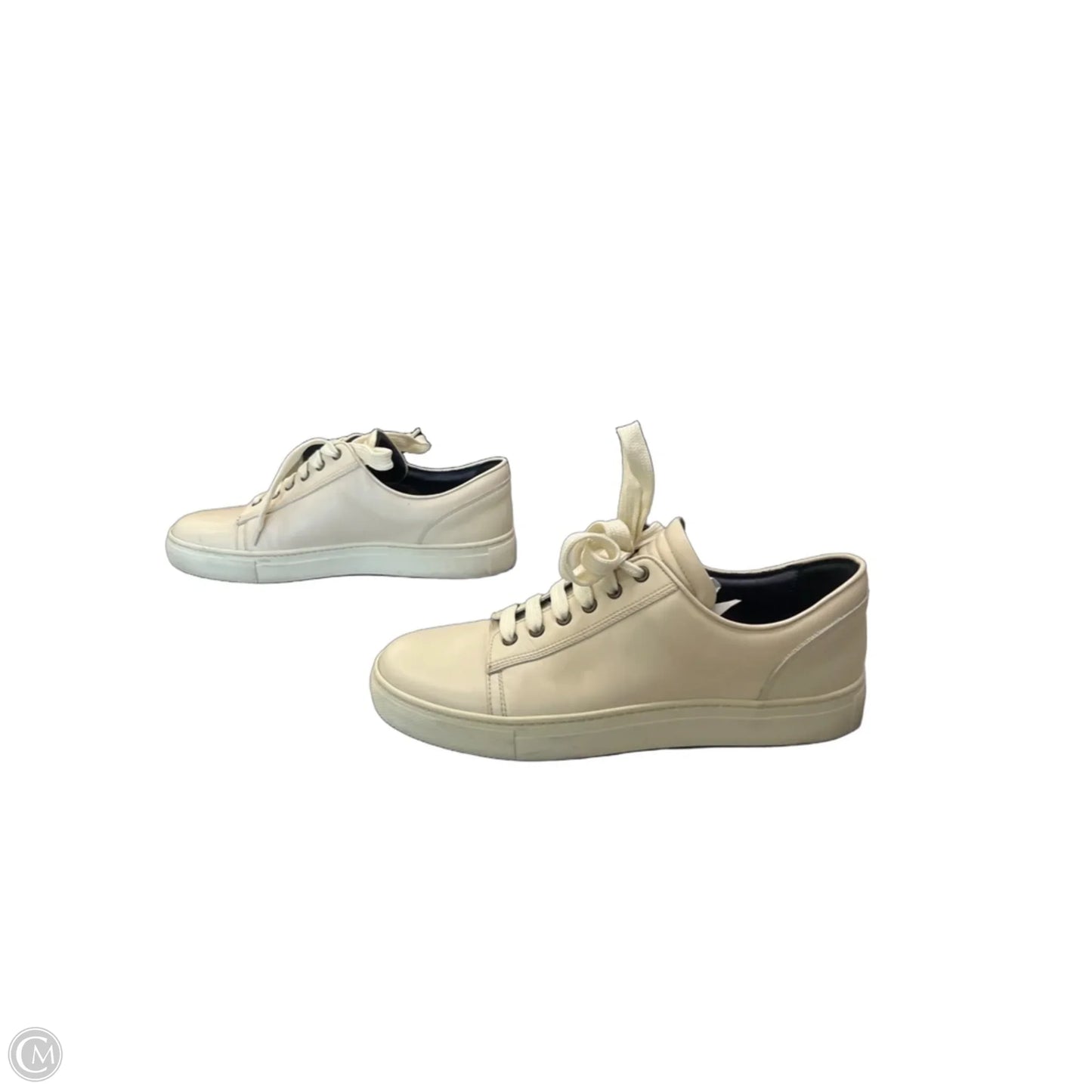 Shoes Sneakers By Clothes Mentor In Cream, Size: 9