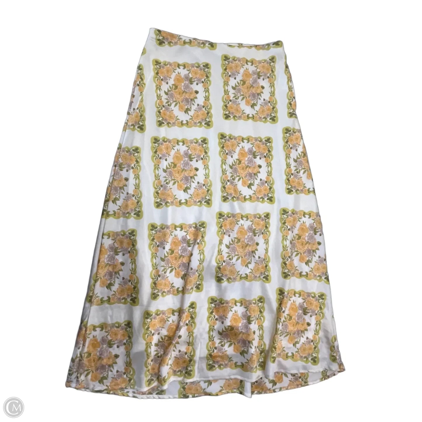 Skirt Maxi By Francesca’s In Cream, Size: L