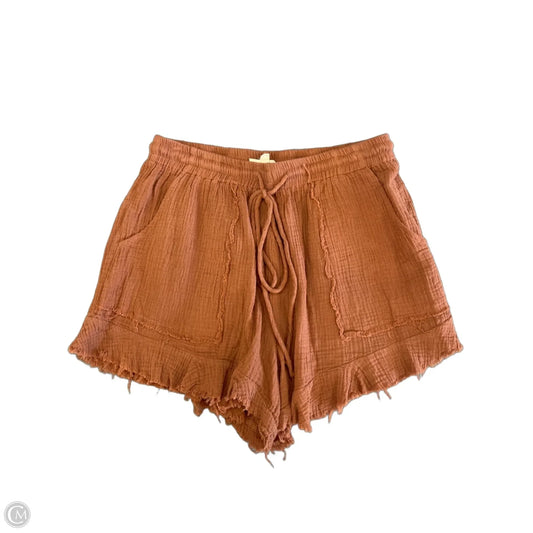 Shorts By Ee Some In Brown, Size: M