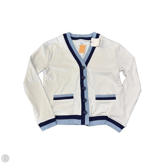 Cardigan By Clothes Mentor In White, Size: Xs
