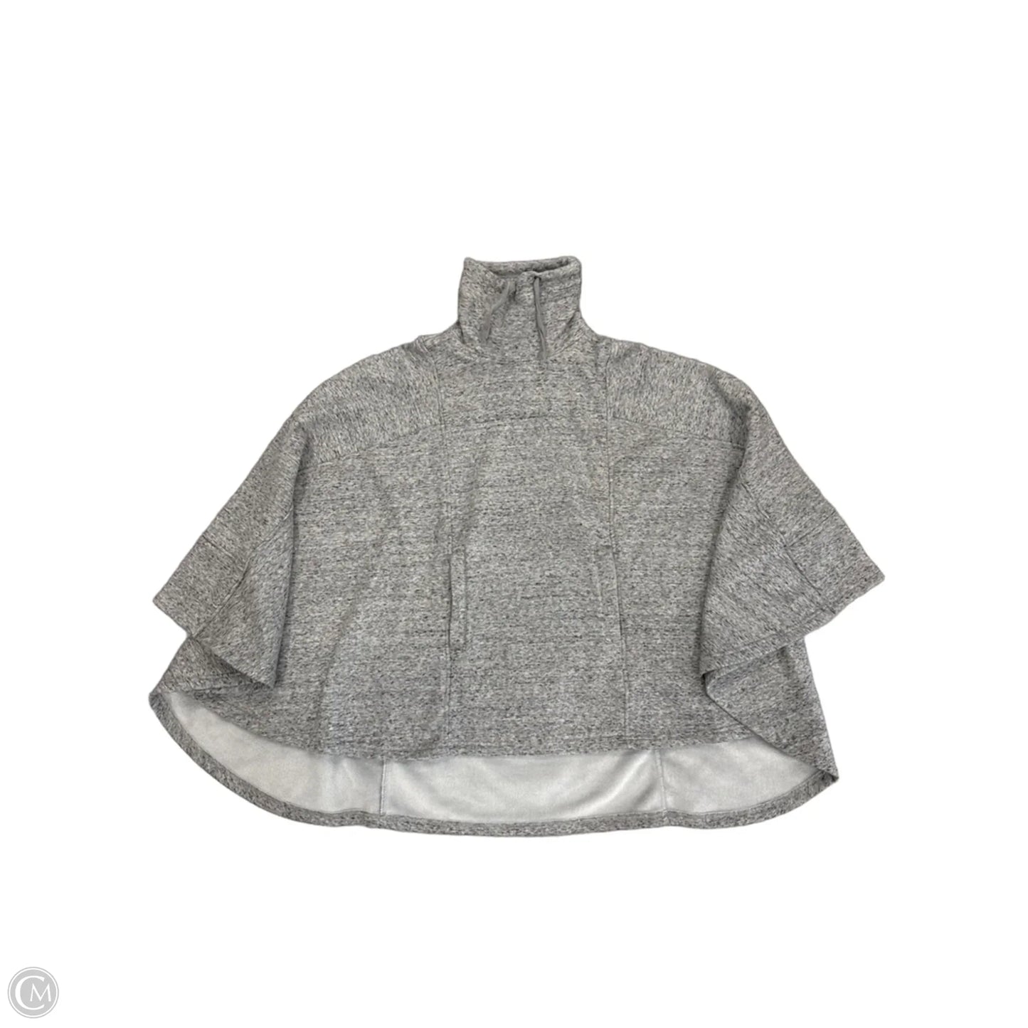 Poncho Designer By Ugg In Grey, Size: Xs